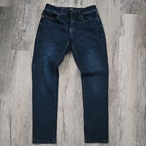 Aero Men's Dark Blue Jeans